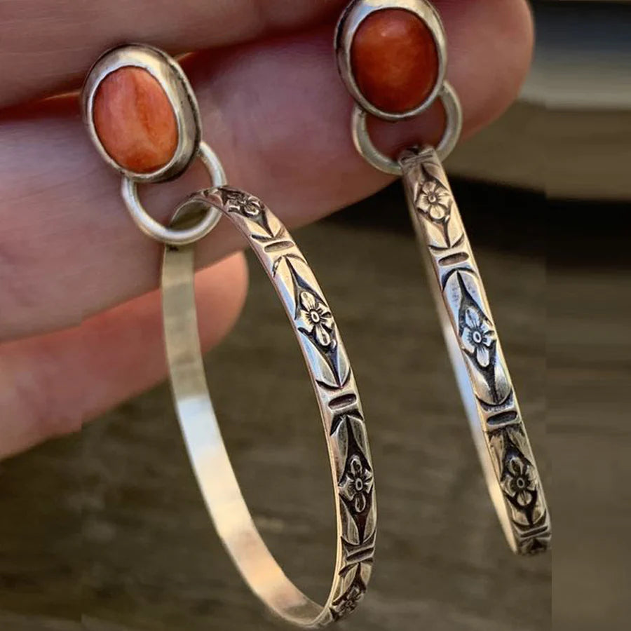 Seraphina™ | Kolczyki Vintage Boho z onyksu 