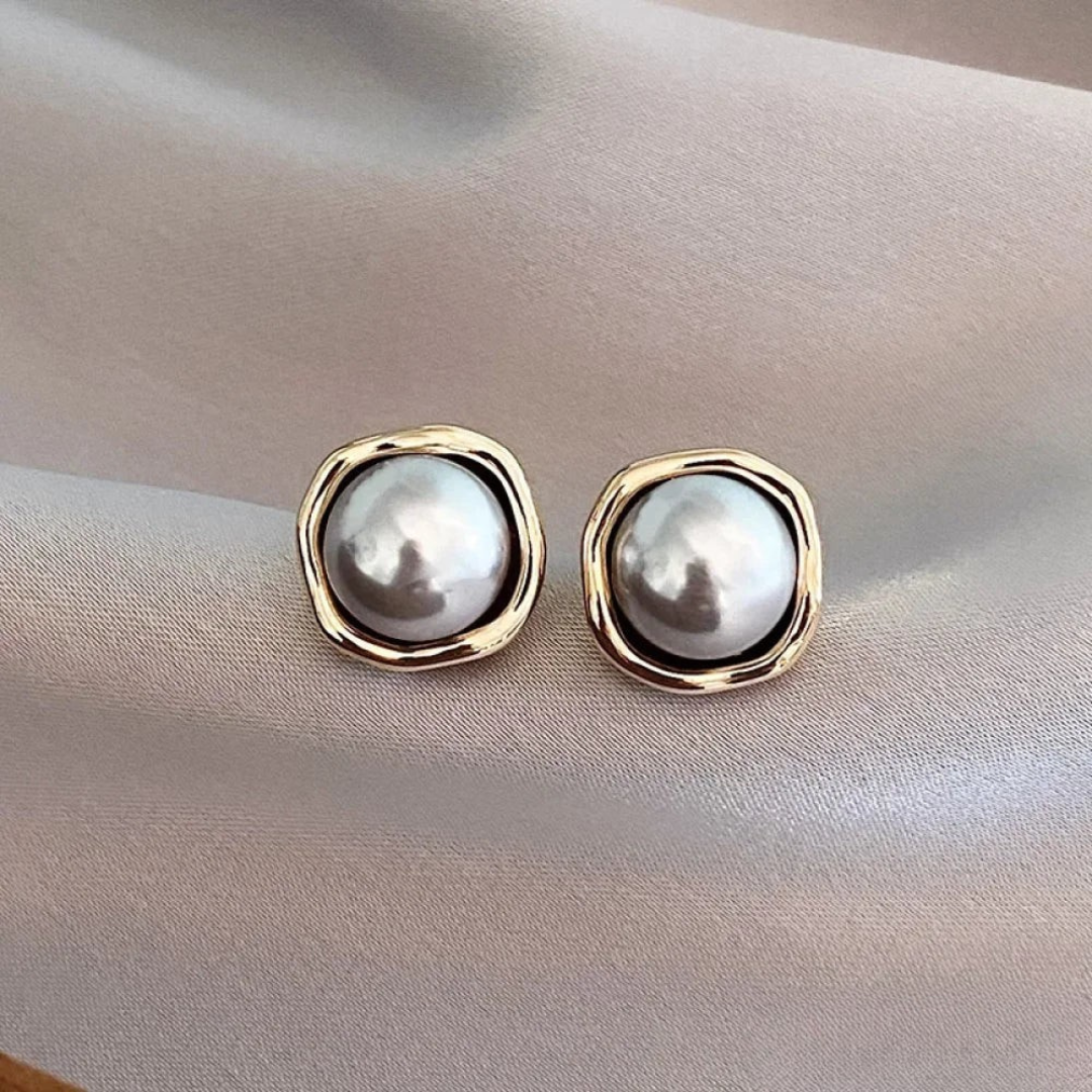 Arabella™ | Eleganckie kolczyki z czarnych pereł