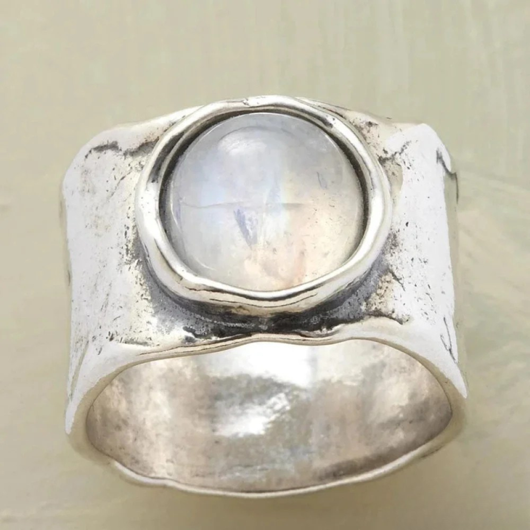 Moonstone™ | Srebrny pierścień