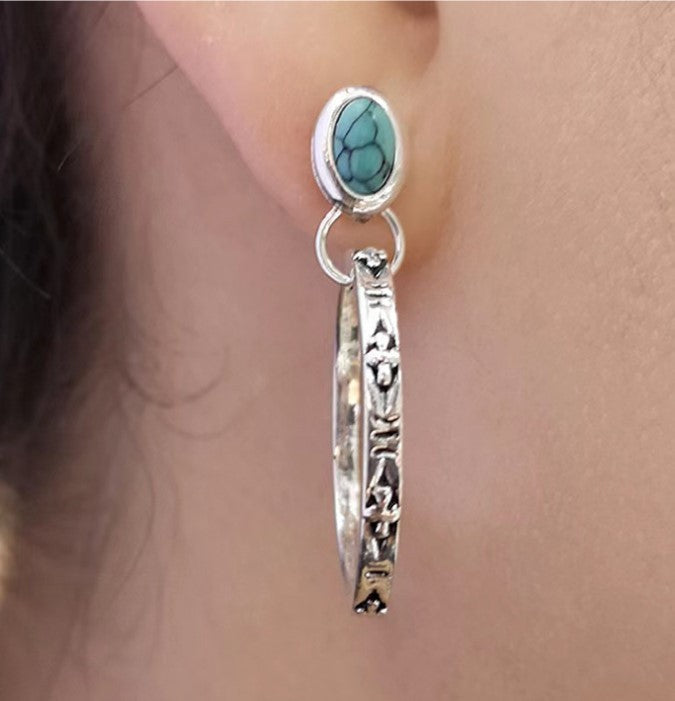 Seraphina™ | Kolczyki Vintage Boho z onyksu 