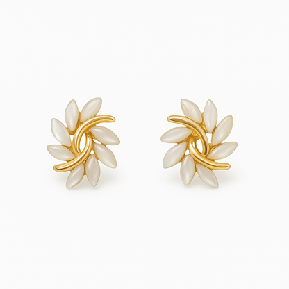 Lila™ | Women’s Elegant White Opal Earrings