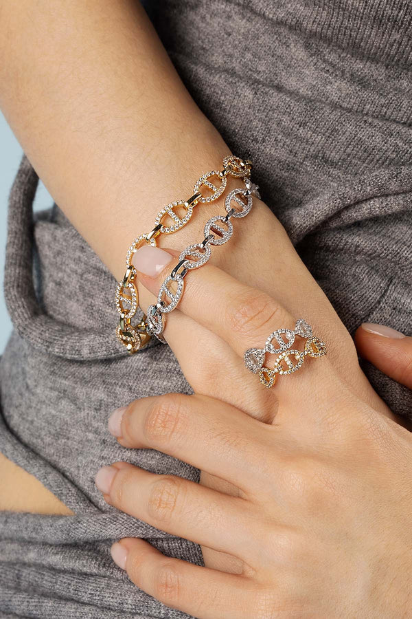 Marina™ | Złota bransoletka 