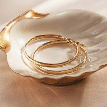 Serane™ | Złote kolczyki 