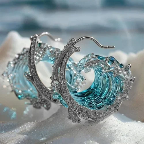 Sophia™ | Kolczyki Ocean's Oath 