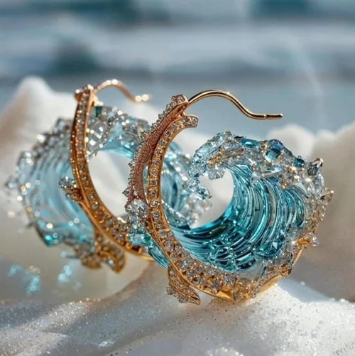 Sophia™ | Kolczyki Ocean's Oath 